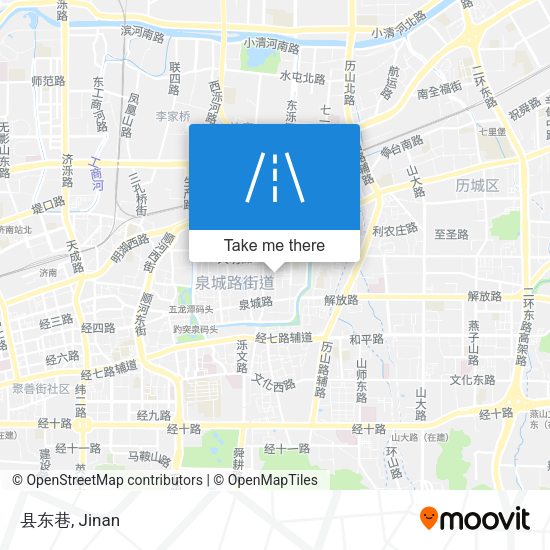 县东巷 map