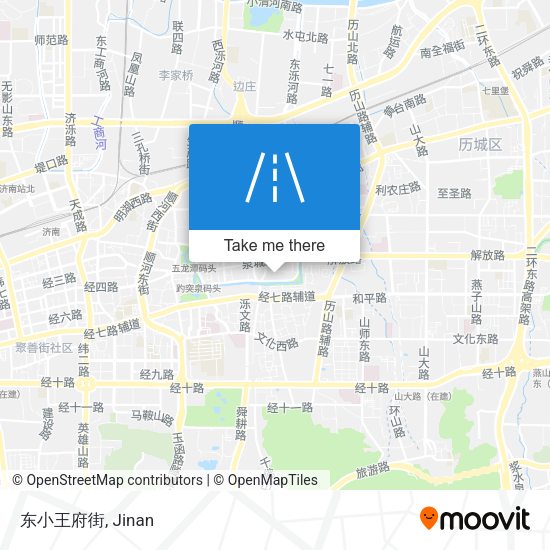 东小王府街 map