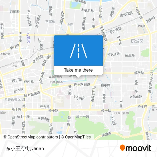 东小王府街 map