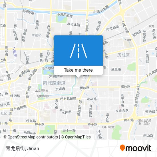 青龙后街 map