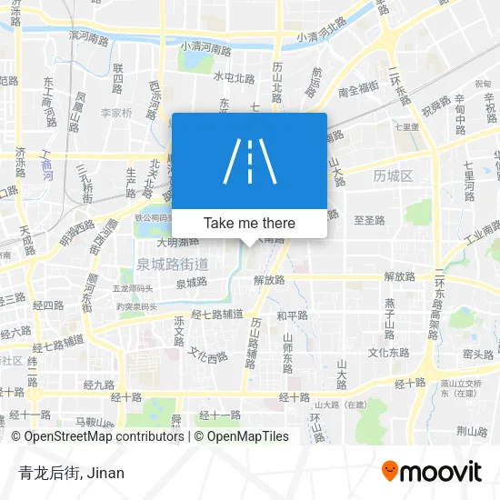 青龙后街 map