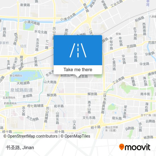 书圣路 map
