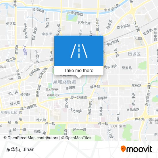 东华街 map