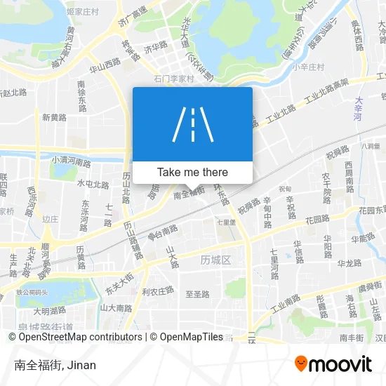 南全福街 map