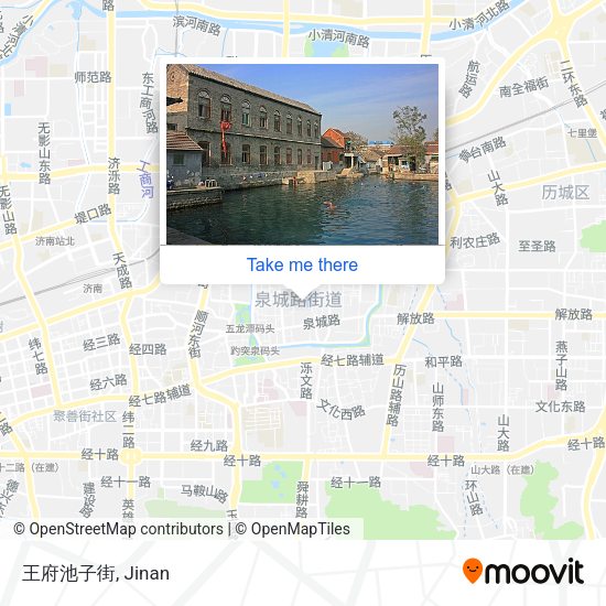 王府池子街 map