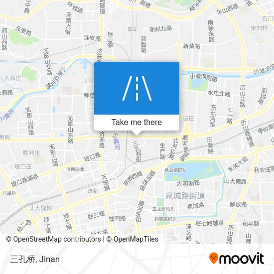 三孔桥 map