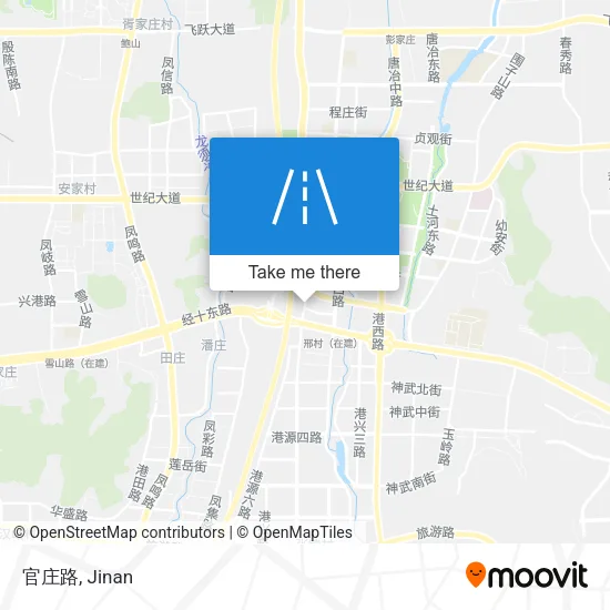 官庄路 map