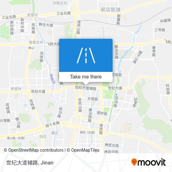 世纪大道辅路 map