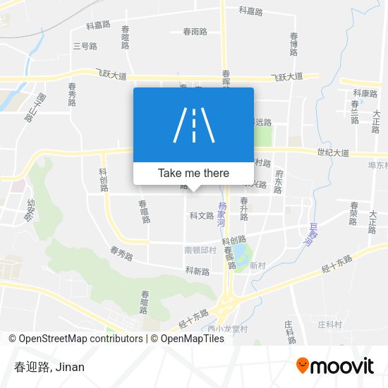 春迎路 map