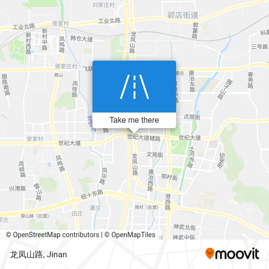 龙凤山路 map