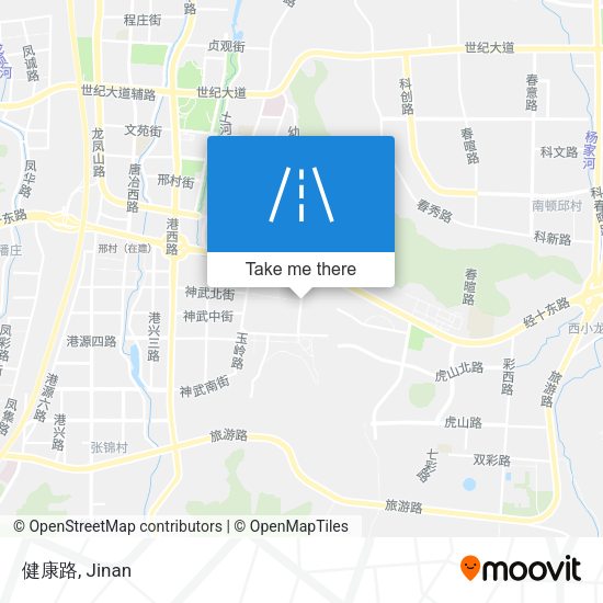 健康路 map