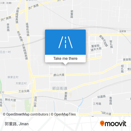 郭董路 map