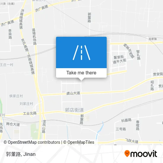 郭董路 map
