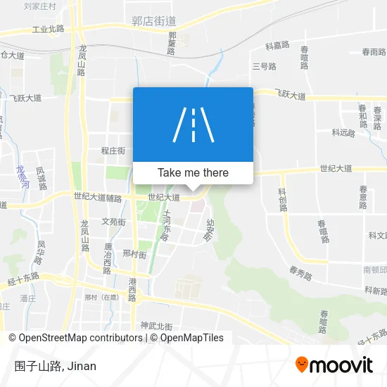 围子山路 map