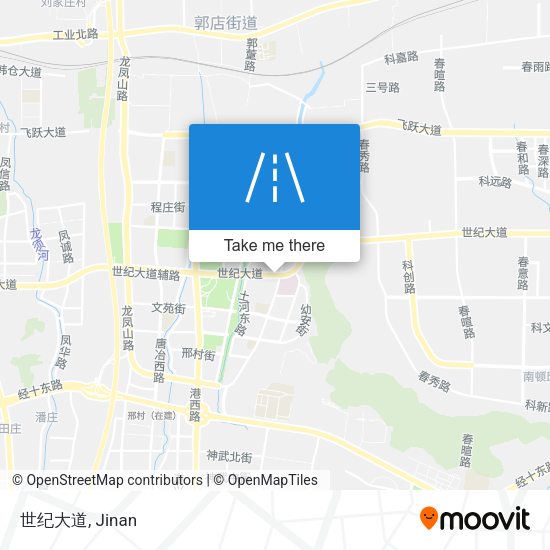 世纪大道 map