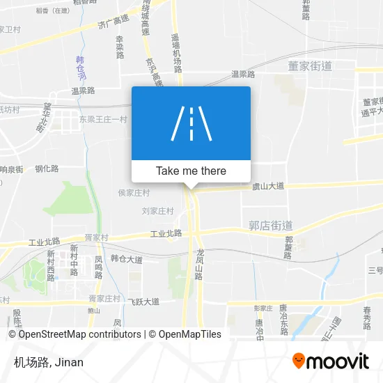 机场路 map