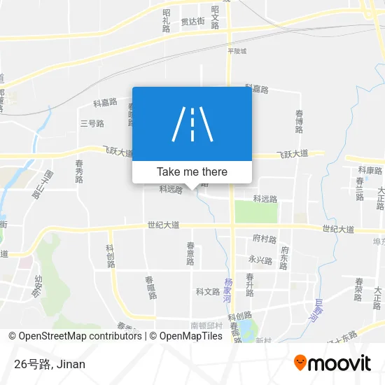 26号路 map