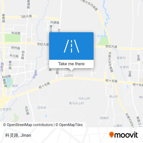科灵路 map