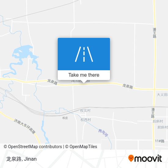 龙泉路 map