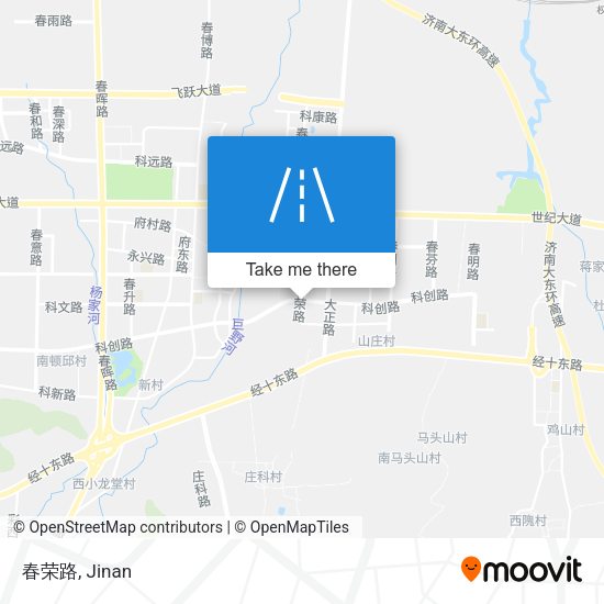春荣路 map