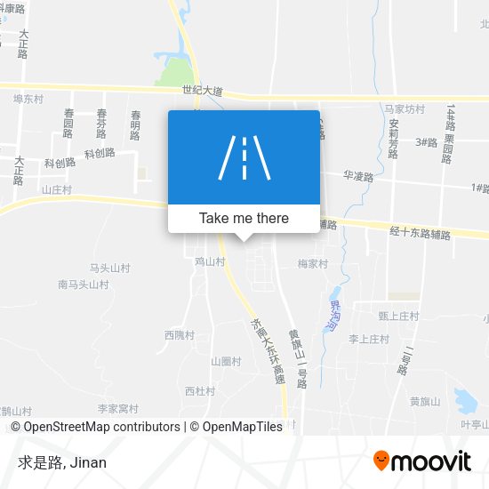 求是路 map