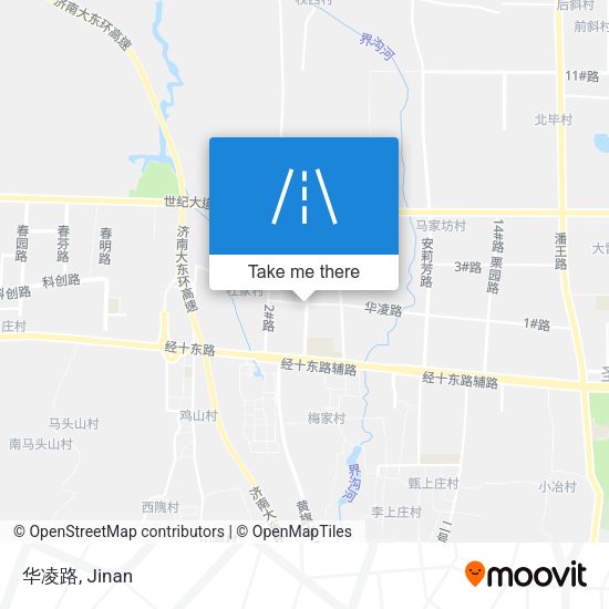 华凌路 map