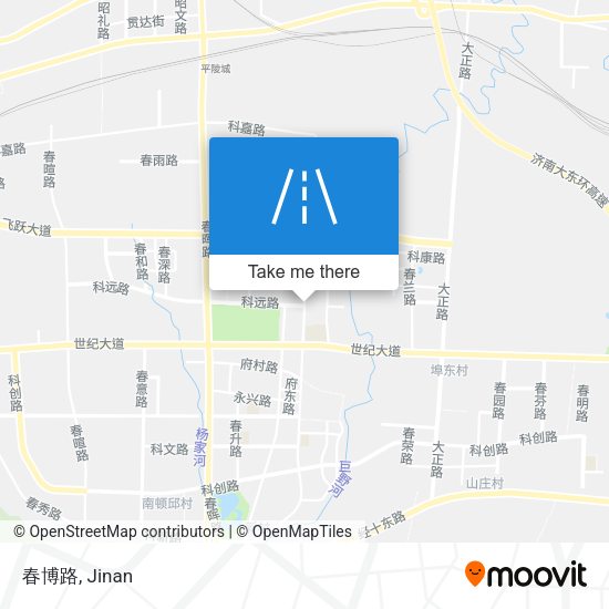 春博路 map