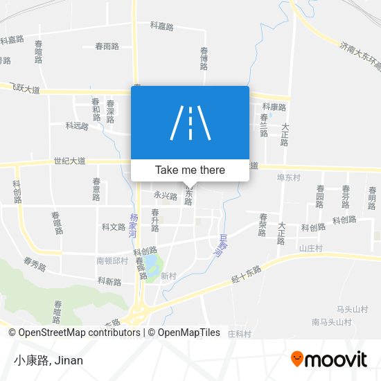小康路 map