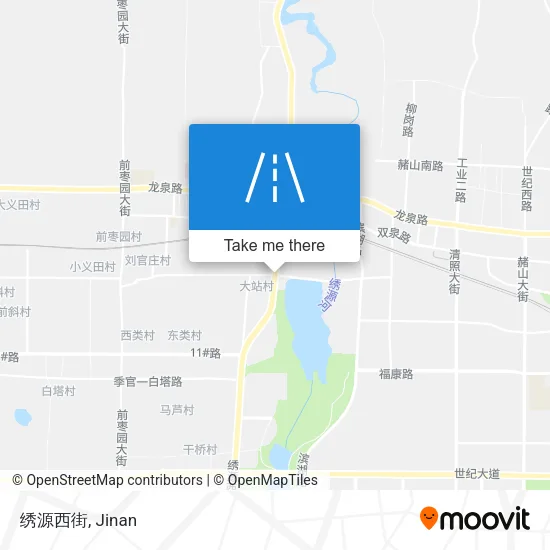 绣源西街 map