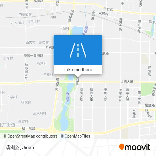 滨湖路 map