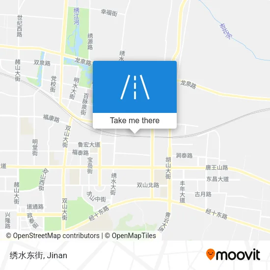 绣水东街 map
