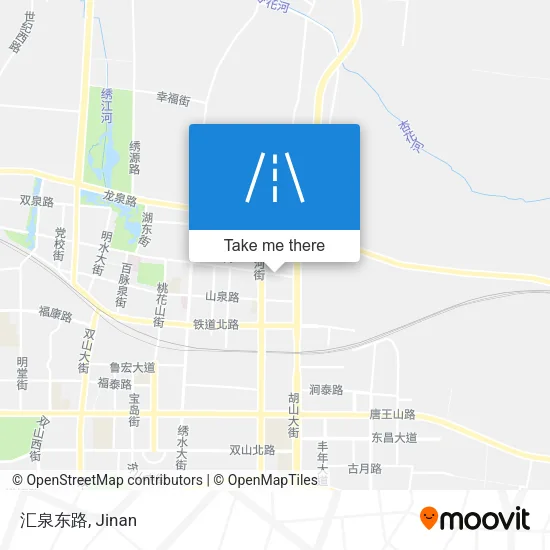 汇泉东路 map
