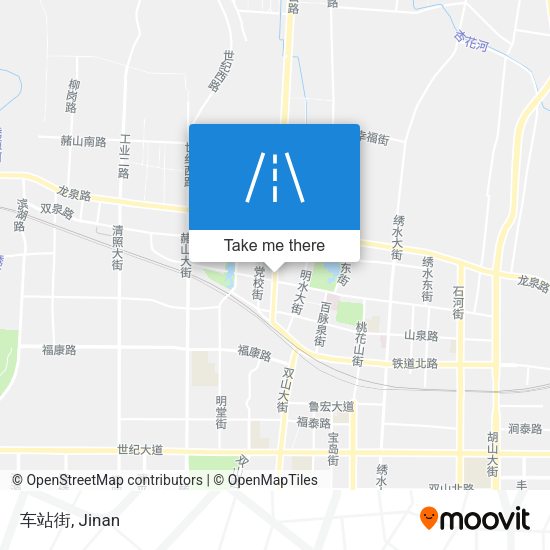 车站街 map