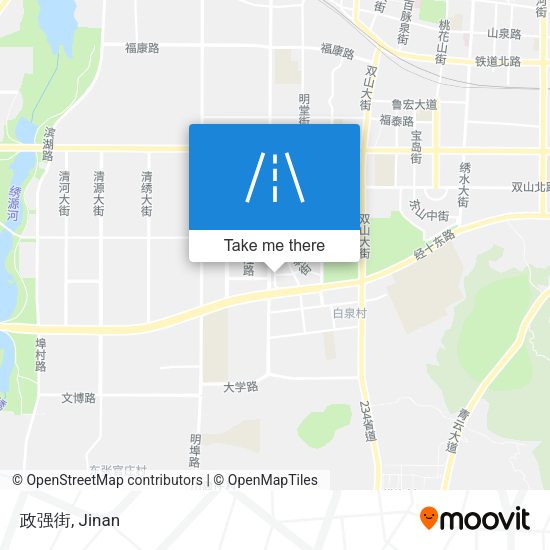 政强街 map