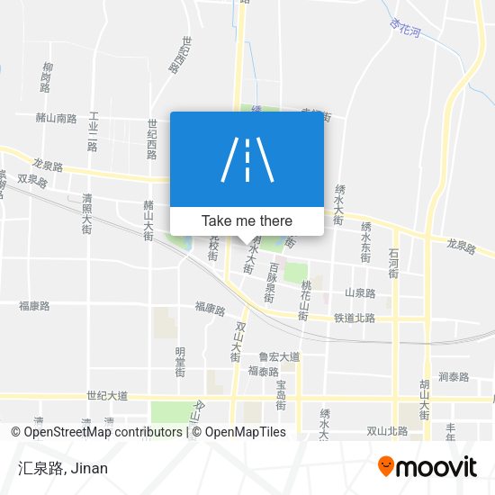 汇泉路 map