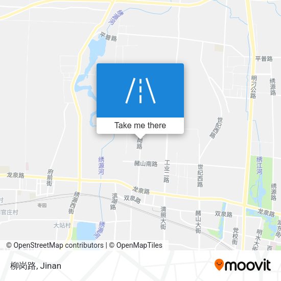 柳岗路 map