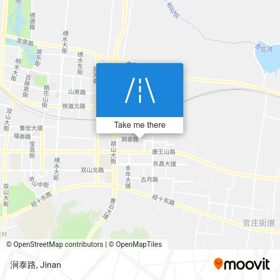 涧泰路 map
