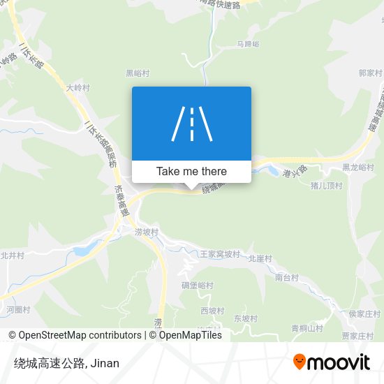 绕城高速公路 map