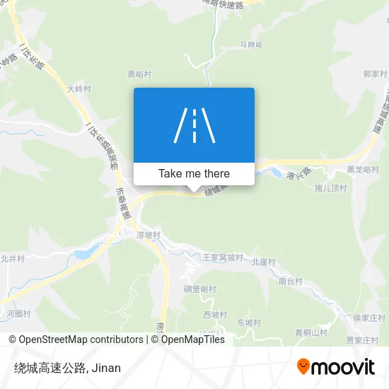 绕城高速公路 map