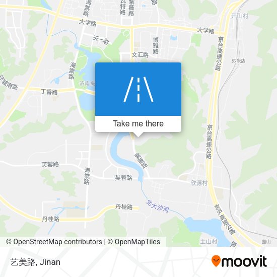 艺美路 map