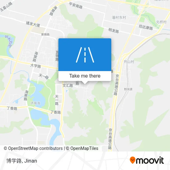 博学路 map