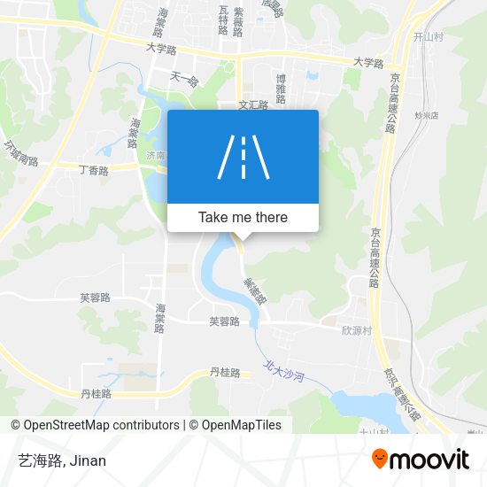 艺海路 map