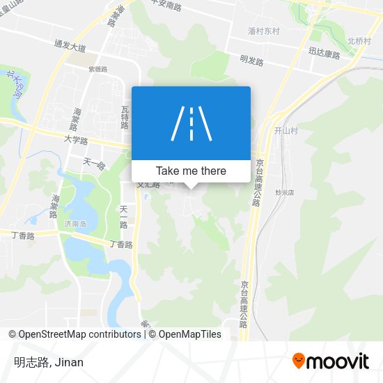 明志路 map