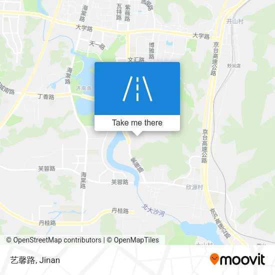 艺馨路 map