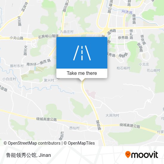 鲁能领秀公馆 map