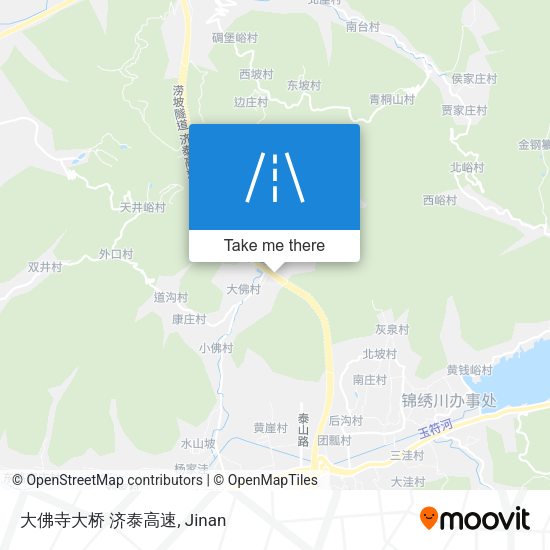 大佛寺大桥 济泰高速 map