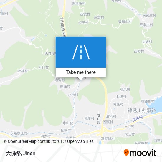 大佛路 map