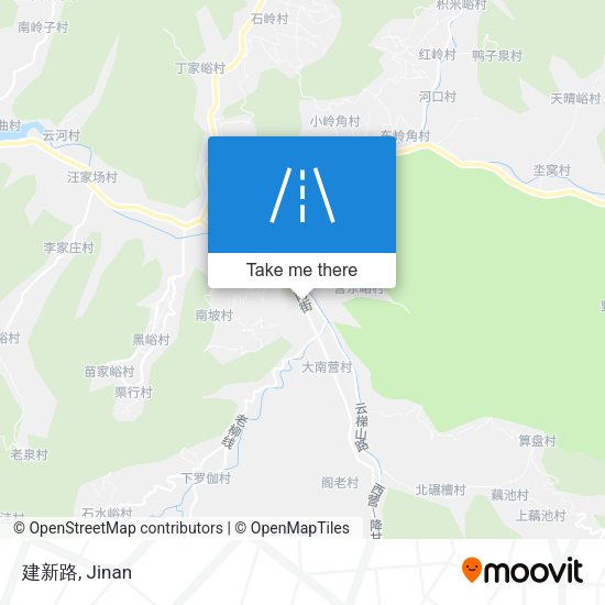 建新路 map
