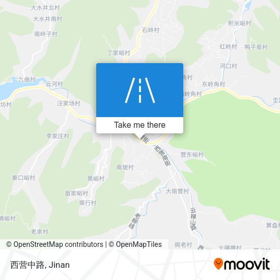 西营中路 map