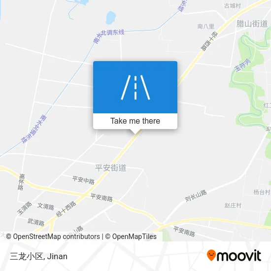 三龙小区 map